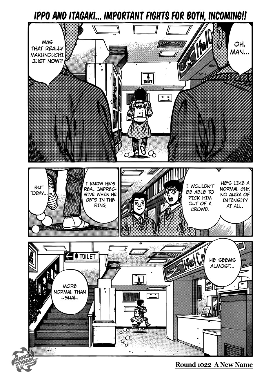 Hajime no Ippo Chapter 1022 3